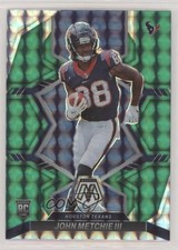 2022 Panini Mosaic Rookies Green Mosaic Prizm John Metchie III #317 uk2