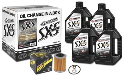 Maxima Quick Oil Change Kit Grade: 5W-40 Filter Type: PF-152 - 90-469013-CA