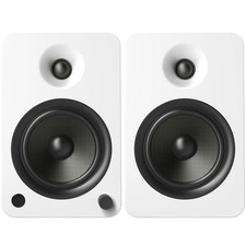 Kanto YU6 Powered Speakers with Bluetooth and Phono Preamp, Matte White YU6MW