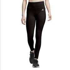 Adidas Womens 7/8 Tight, NWT, Black 3 Stripe, Logo, Legging High Rise, S