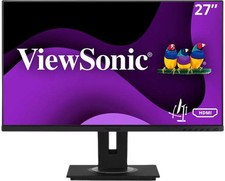 ViewSonic VG2748A 27 1080p Ergonomic 40-Degree Tilt IPS Monitor with HDMI, DP,