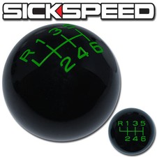 Blackgreen Vintage Shift Knob 6 Speed Short Throw Shifter Selector 10x1.5 K14