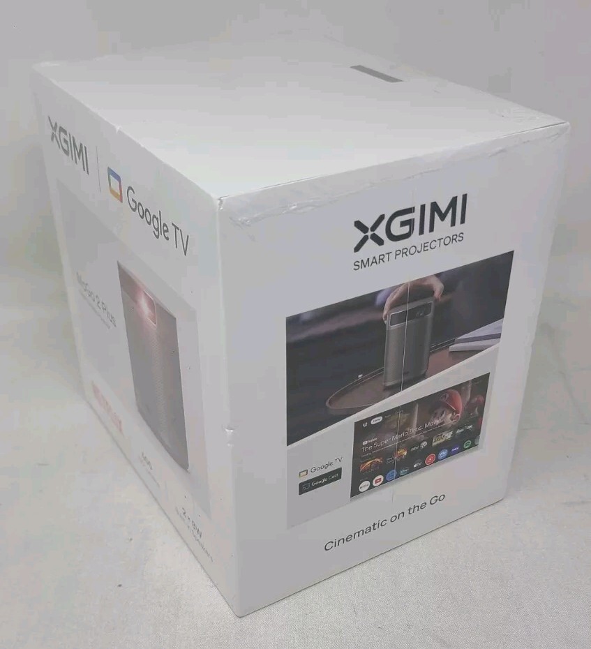 XGIMI / Google TV - MoGo 2 Plus 1080P Portable Projector. New