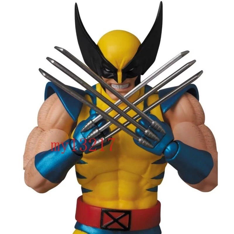 Stock de EE. UU. MAFEX No.096 Wolverine versión de cómic Figura de acción X-MEN 6 pulgadas regalo en caja Foto 4 de 4