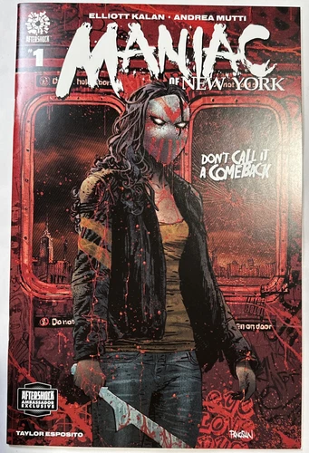 Maniac of New York #1 Don't Call it a Comeback Aftershock Variant Cover 2023 NM