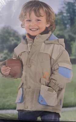 Winterjacke Kleinkinder mit Kapuze 3M Teflon Größe 92 NEU OVP