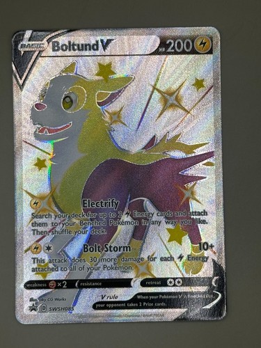 Boltund V SWSH085 SWSH: Sword & Shield Promo Cards Holo - Picture 1 of 2