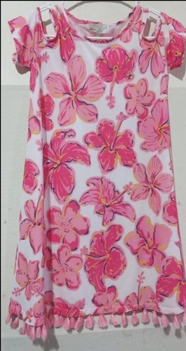 Simply Southern Dress With Cut Out Shoulders Girls Youth Size Medium EUC - Picture 2 of 7