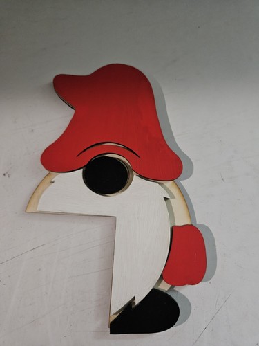 Gnome Christmas Corner Door Decoration - 第 1/8 張圖片