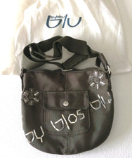 BYBLOS BLU BORSETTA DONNA TESSUTO COLORE VERDE SCURO BORSA TRACOLLINA NUOVA BAG
