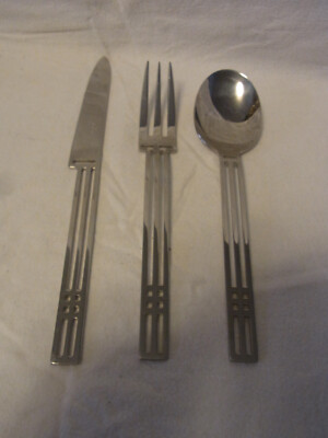 Fork Knife Spoon Berndorf by Patino / Wolf Stainless Steel #CI