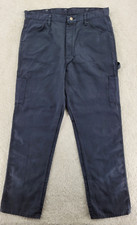 Bulwark Heavyweight Excel FR Flame Resistant Denim men's 38X34 Jeans Carpenter