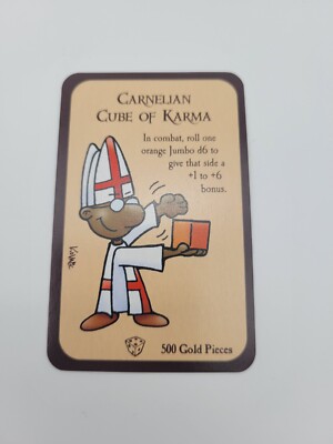 Munchkin Carnelian Cube of Karma Card