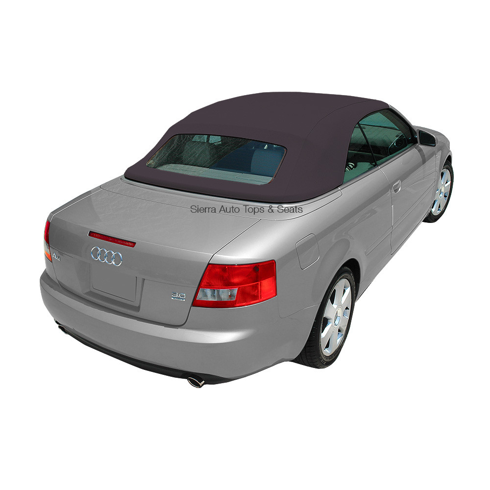 Audi A4 2003-09 Convertible Soft Top w/ Glass Window, German A5