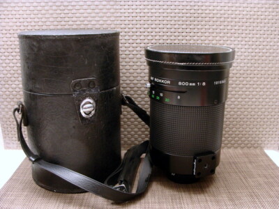 MINOLTA - Minolta Spiegel Tele RF Rokkor 800mm f1:8 ''Leica R-Mount'' - TOP!