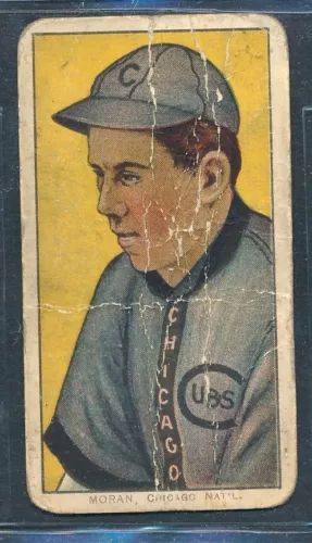 T206 Polar Bear: PAT MORAN "Chicago Cubs" ~ Poor