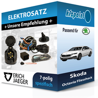 Jaeger E-Satz 7Polig Fahrzeugspezifisch Passend für Skoda Octavia Fliessheck NEU