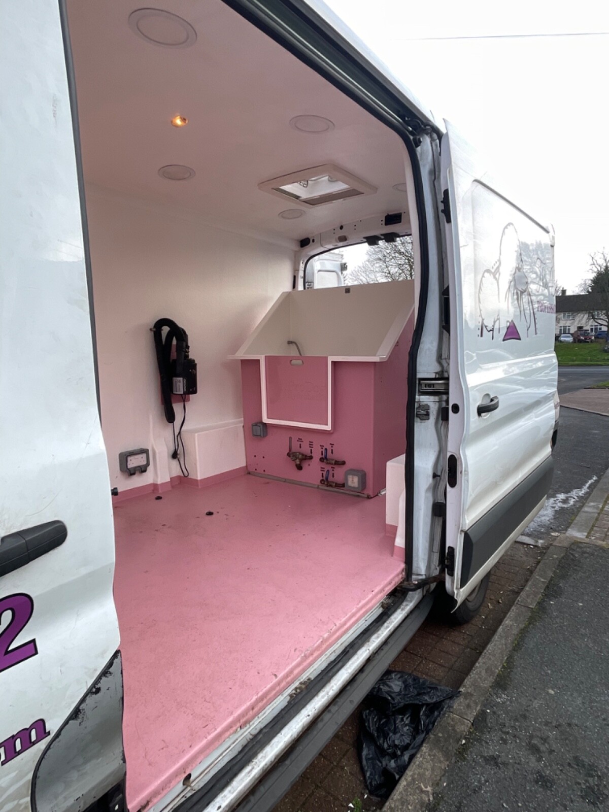 2016 Ford transit mobile dog grooming van eBay