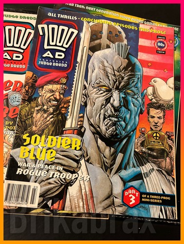2000 AD 5 x Comic Bundle: Progs 901 903 903 915 & 944 Vintage Used 1990s #7AD10 - Imagen 3 de 6