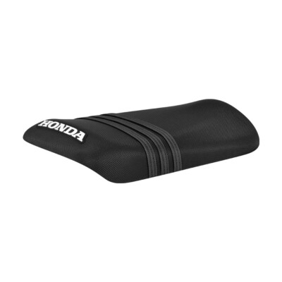 HONDA RUCKUS NPS50 Seat Cover TLD Style ALL BLACK / BLACK TLD STRIPES LOGO #346