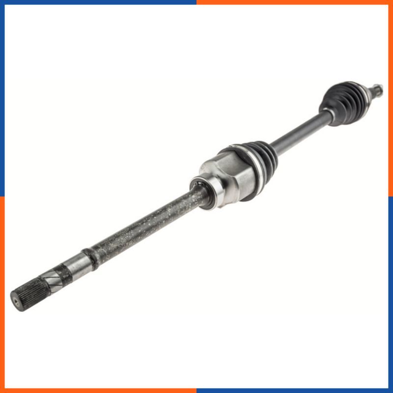Demi-arbre de transmission droite pour Renault Kangoo II 1.5 dCi avec references 391001868R
