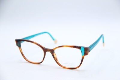 NEW FACEAFACE EILEEN 3 COL 167 EQ HAVANA BLUE AUTHENTIC EYEGLASSES 54-18
