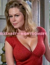 ELIZABETH MONTGOMERY #92 BEWITCHED BEAUTIFUL COLORIZED PHOTO 11 X 8.5 SHIPS FREE
