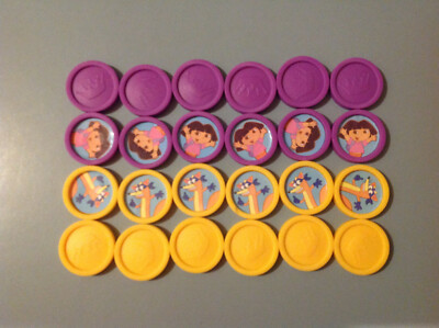 Board Game Parts: DORA THE EXPLORER, 8 game set Nick Jr. / Viacom