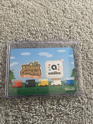 Leopold Animal Crossing Welcome Amiibo Card 37 RARE US CARD | eBay