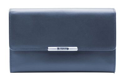 Esquire Helena Lady Flap Wallet Geldbörse Blue dunkelblau Neu