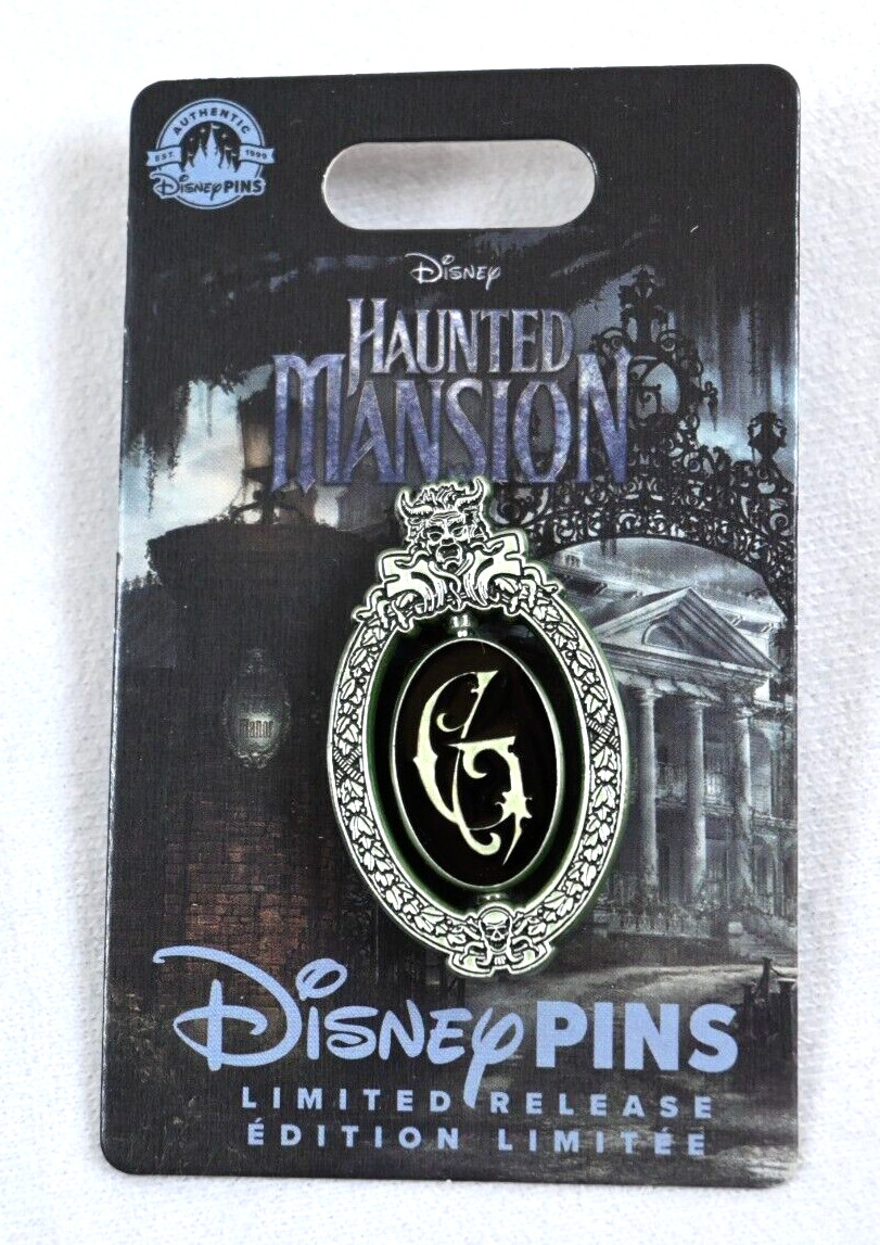 HAUNTED MANSION GRACEY PLAQUE Limited Release SPINNER Logo 2023 Disney Pin