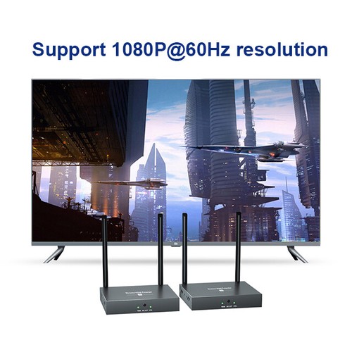 656Ft Wireless HDMI 1080P Extender Loop-out IR 1x4 Wifi Splitter 1 Tx and 4 Rx - Picture 9 of 12