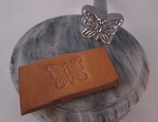 Vintage Craftool Leather Stamp Z188 ? Small Butterfly Made in USA