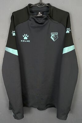 MENS KELME FC WATFORD 2020/2021 TRAINING TOP SOCCER FOOTBALL SHIRT JERSEY SIZE M