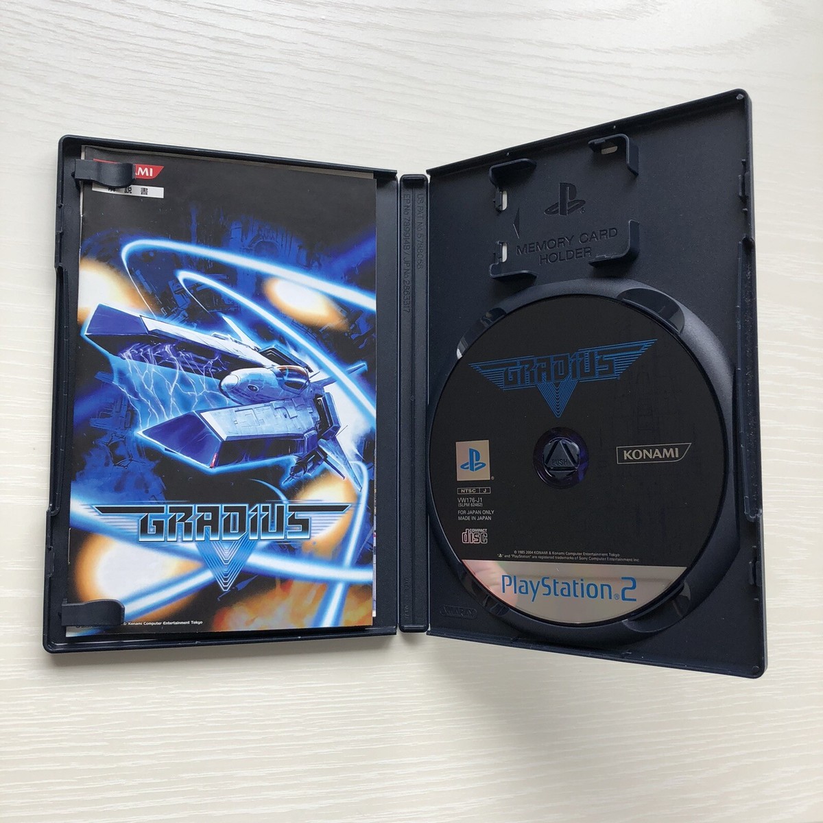 PS2 GRADIUS III & IV & GRADIUS V 2Games Japan import Konami