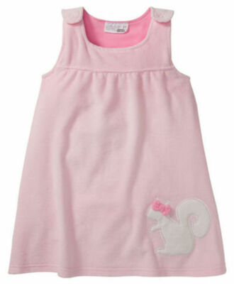 ERGEE Baby Mädchen Kleid hellrosa Eichhörnchen Schleife  GR.86  NEU