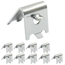 16PCS Freezer Shelf Clip Metal Shelf Clips Refrigerator Freezer Brackets