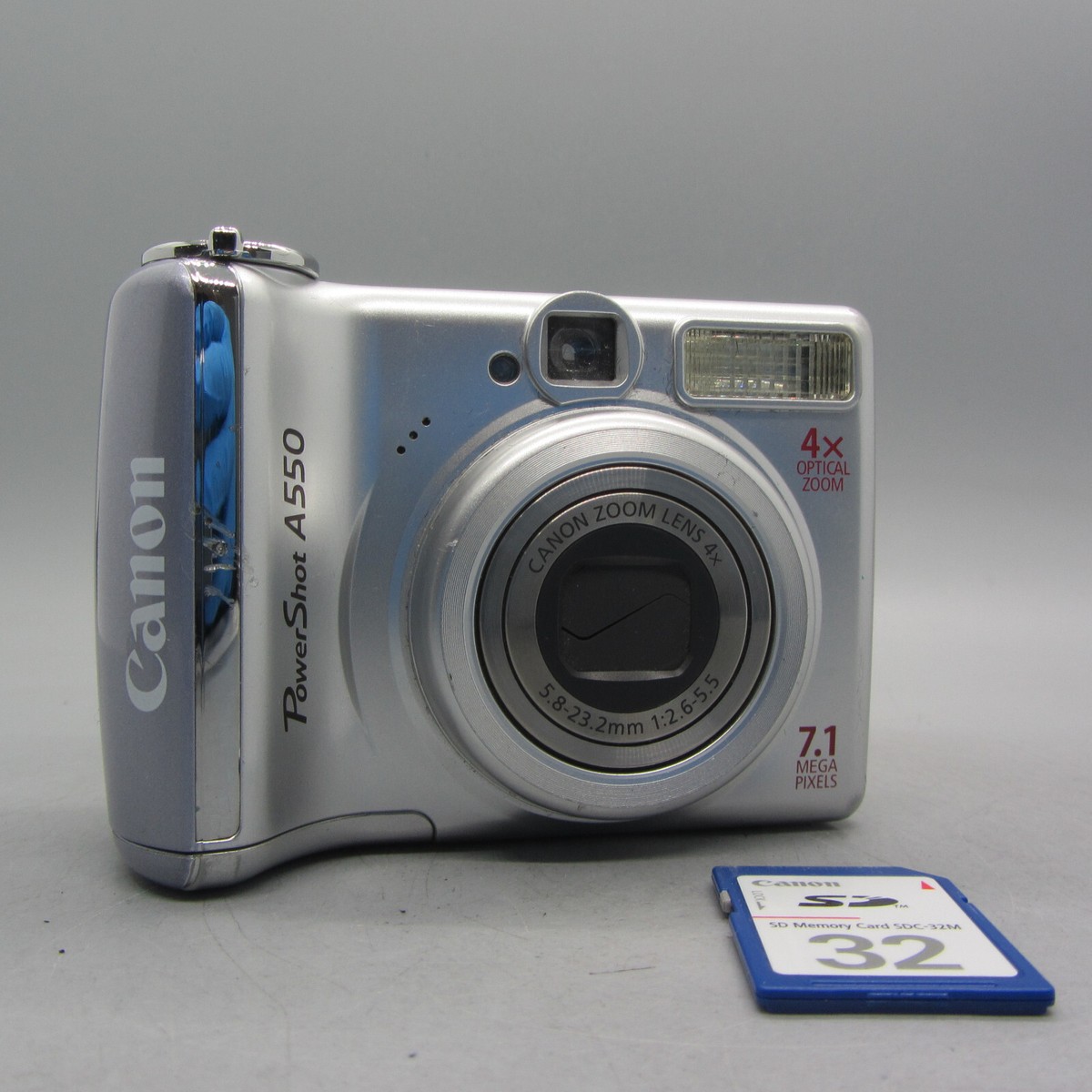Canon PowerShot A550 デジタルカメラ 動作確認済み