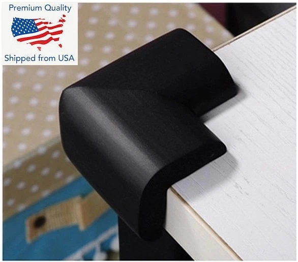 Protector de borde de esquina de mesa de escritorio para niños bebés 12 piezas protector de cojín de espuma de seguridad suave Foto 2 de 2