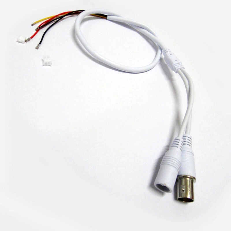 10x Video Power cctv cable BNC 12V Connector Stripped Wire camera end 1.5T 5pin - Image 4 of 4