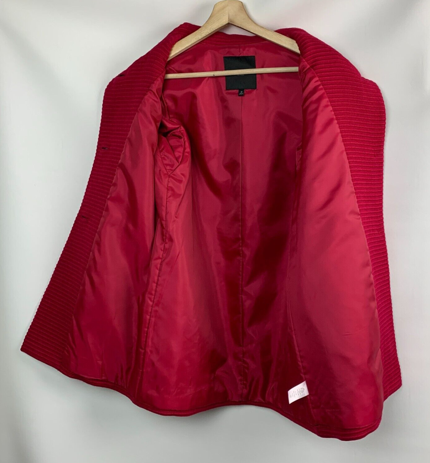 Talbots Jacket Berry Stand Collared Buttons Dolma… - image 4