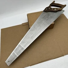 Vintage Sears CRAFTSMAN 36216 KROMEDGE 26” Hand Saw Taper Ground 8TPI Coarse USA