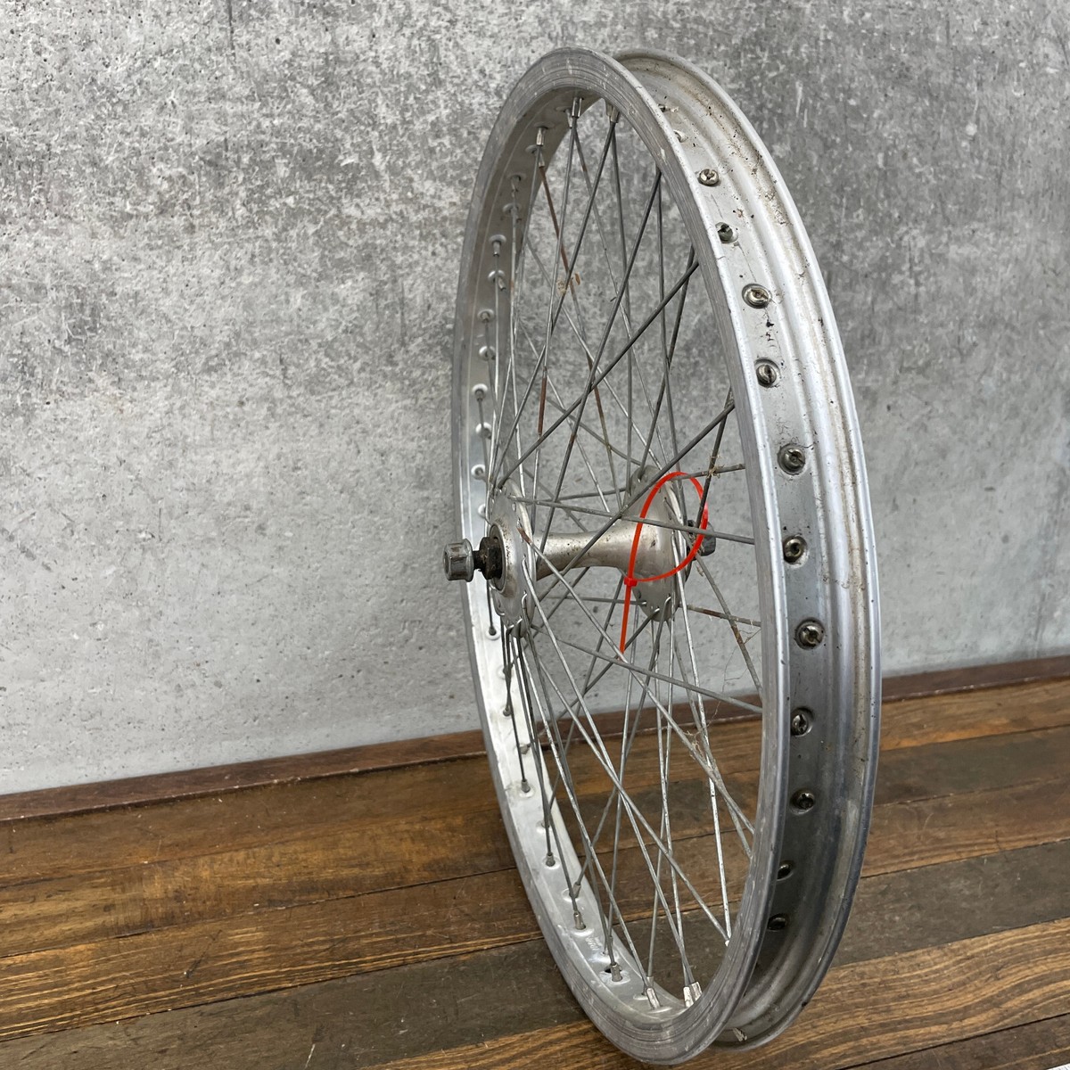 Araya 7x 48 Hole Front Wheel Old School BMX Freestyle ACS Araya 7x 48 Hole Front Wheel Old School BMX Freestyle ACS