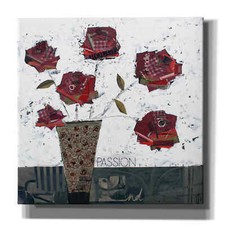 Epic Graffiti 'Paper Roses' by P.S. Art, Canvas Wall Art