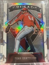 2022 Panini Chronicles - Crusade Antonio Santillan #10 Hyper Prizm /299 (RC)