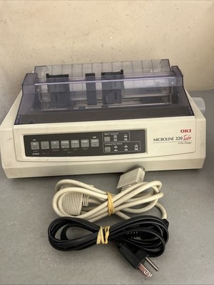 OKI OKIDATA Microline 320 Turbo 9 Pin Printer ( No acoustic cover)