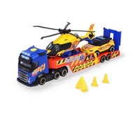Rescue Transporter Mit Rettungshubschrauber Von Dickie Toys