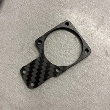 Team Associated GT Electric Fan Mount For Electric Conversion Carbon fiber