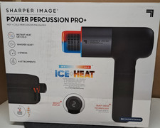 Sharper Image Power Percussion Pro Hot  Cold Percussion Massager Gun