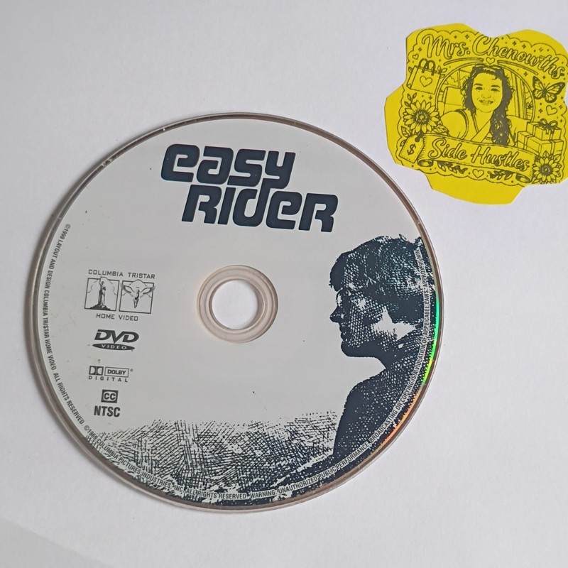 Easy Rider DVD 1999 Peter Fonda Dennis Hopper Jack Nicholson Classic Film